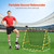 Soccer Rebounder Rebound Net, 40"x35"x37" Portable Football Training Gifts, Fully Adjustable Angles E415-ZQHDWTZ10010AQ342V0