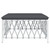  Patio Footstool with Cushion White Woven Fabric A949-364140