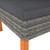Corner Sofa Poly Rattan and Solid Eucalyptus Wood A949-315754