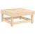 Patio Footstools with Cushions 2pcs Solid Wood Pine A949-825464