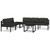 Sectional Corner Sofa 1 pc with Cushions Aluminum Anthracite A949-49239