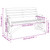 Patio Bench 2-Seater Solid Wood Fir A949-365104