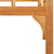 Patio Bench 49.2" Solid Wood Acacia A949-318550
