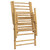Folding Patio Reclining Chairs 2 pcs with Cushions Bamboo A949-365876