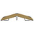 Folding Sun Lounger Taupe Steel A949-47758