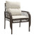 4 Piece Patio Sofa Set with Cushions Brown Poly Rattan A949-368728