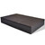 Double Sun Lounger with Cushion Poly Rattan Brown A949-41786