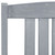 Patio Chairs with Cushions 4 pcs Gray Solid Acacia Wood A949-3061254