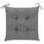 Patio Chairs with Cushions 4 pcs Gray Solid Acacia Wood A949-3061254