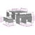 9 Piece Patio Dining Set with Cushions Beige Poly Rattan A949-3277911