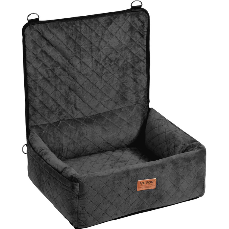 Dog Car Seat, Dog Booster Seat for Car with A Storage Pocket, Clip-On Safety Leash, Sponge and PP C E415-CWZGQCZYSFSQM6UMNV0