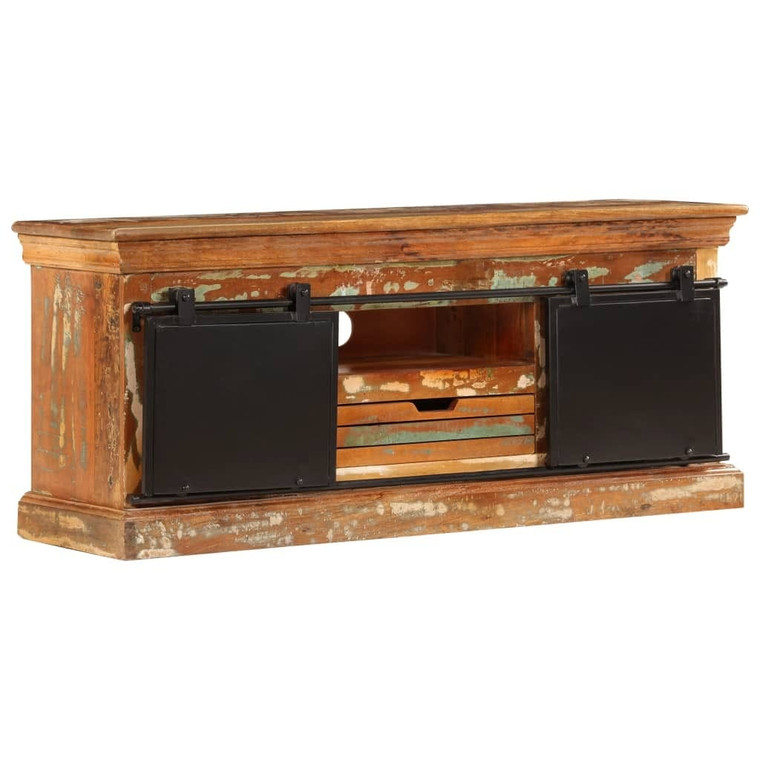  TV Stand 43.3"x11.8"x17.7" Solid Wood Reclaimed A949-247328