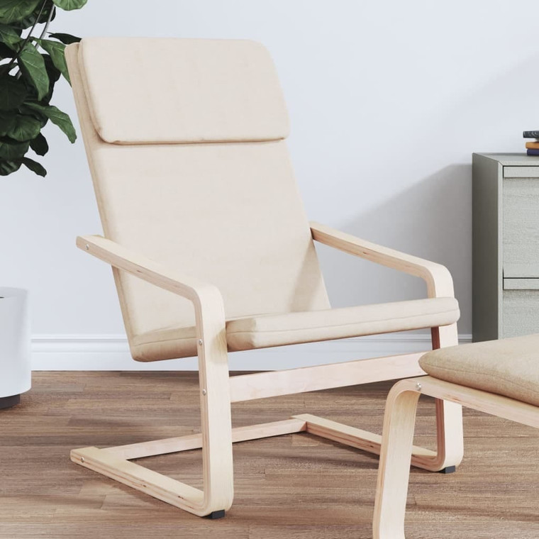  Relaxing Chair Cream Fabric A949-352431