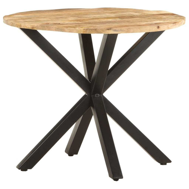 Side Table 26.8"x26.8"x22" Solid Mango Wood A949-320659