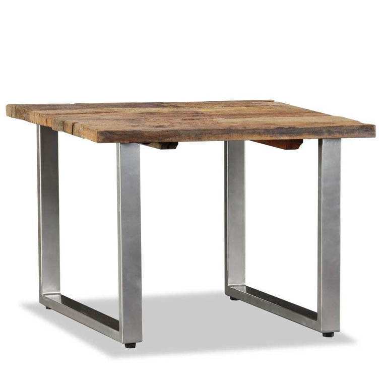  Coffee Table Solid Reclaimed Wood 21.7"x21.7"x15.7 A949-244587