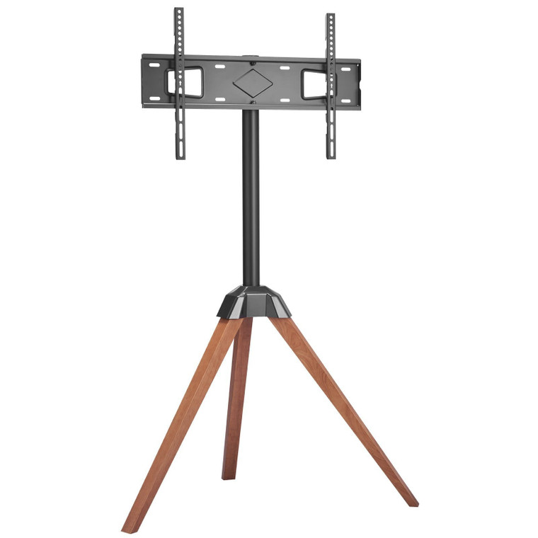 Tripod Easel TV Stand, for 40-65 inch Flat Screen/Curved TVs Up to 99 lbs, 18?° Left-Right Rotation E415-TYSDLDDSJZJZLU43E001V0