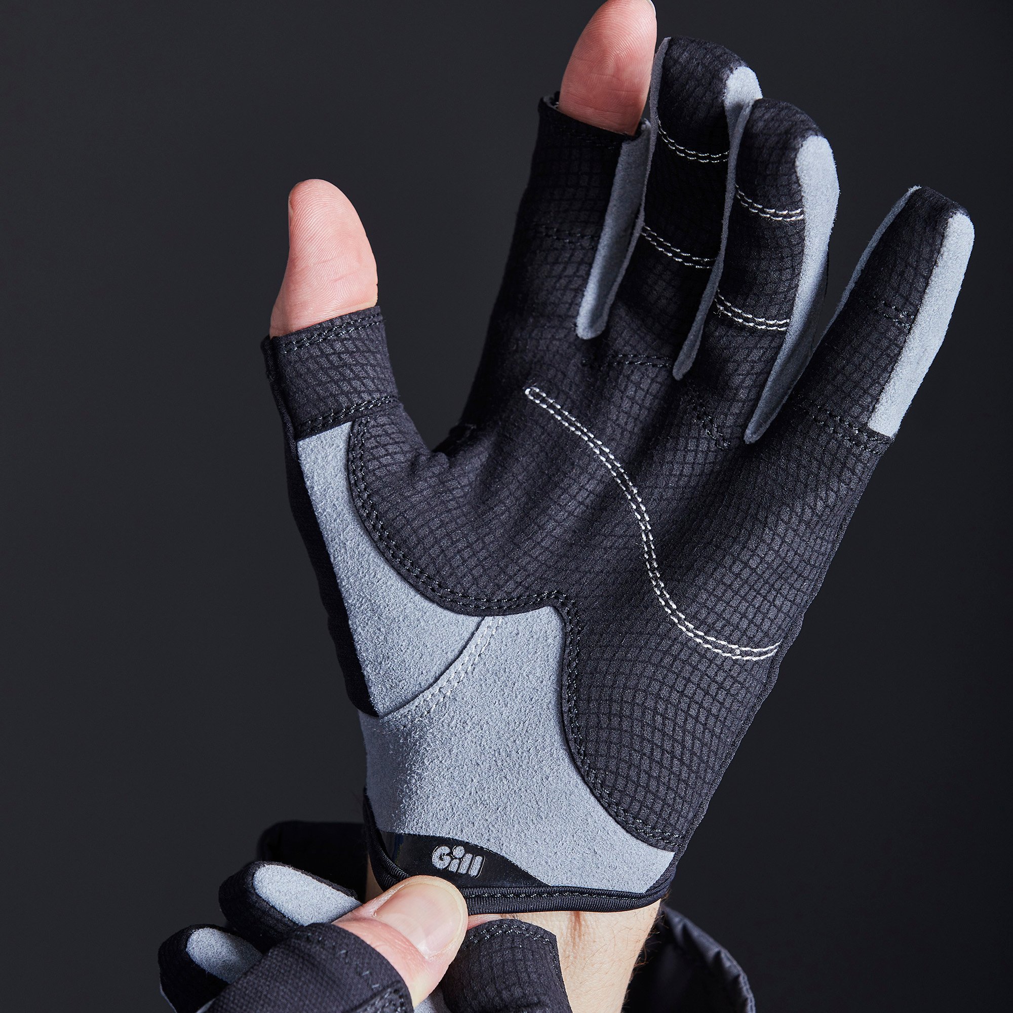 Junior Deckhand Gloves - Long Finger - 7053-BLK01-MODEL_4.jpg