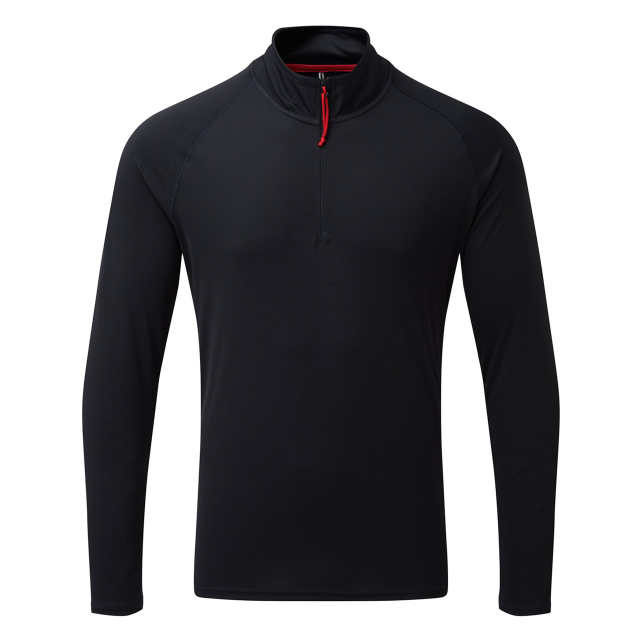Men's UV Tec Zip Tee - Long Sleeve - UV009-NAV06-1.jpg