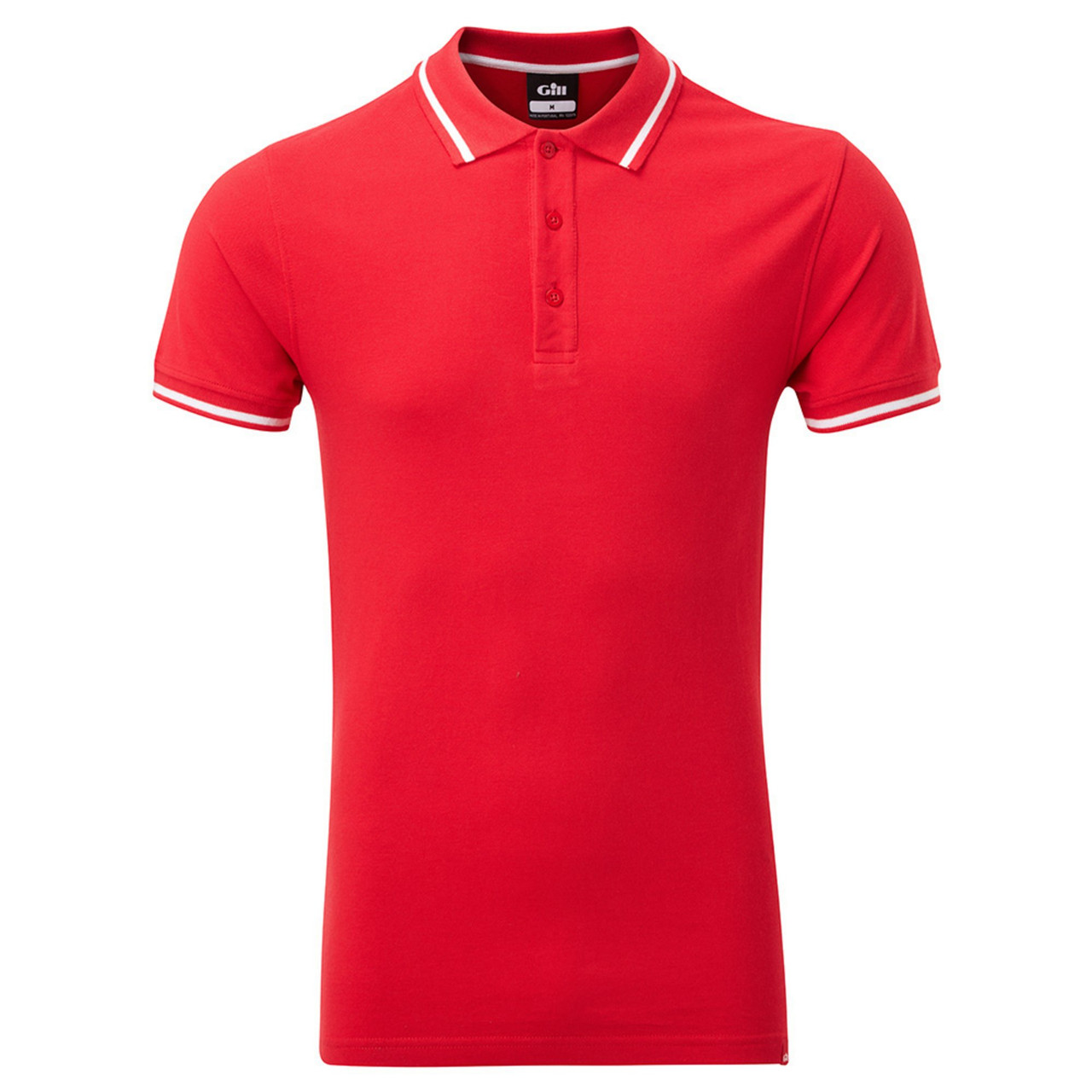 Men's Crew Polo Shirt - CC014-RED01-1.jpg