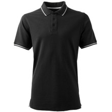 Men's Crew Polo Shirt - CC014-BLK01-1.jpg