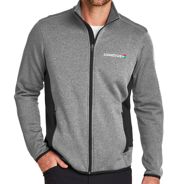 Eddie Bauer® Men's Full-Zip Heather Stretch Fleece Jacket