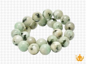 10mm Kiwi Agate Round Beads 15.5" natural [10a19]
