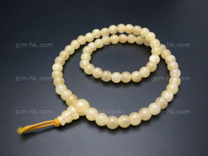6mm Golden Jade Elastic Power Bracelet [e3194]