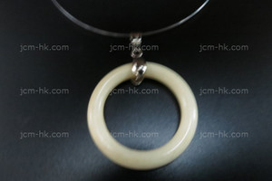 30x30mm Buffalo Bone Designer Bead Pendant [z5131]