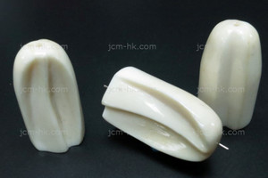35X20mm Buffalo Bone Beads Full Drill 1pc [z1769]