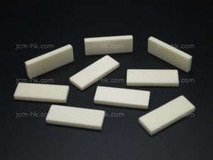 10x26mm Buffalo Bone Cut Cube Pieces 6pcs. [z2036]