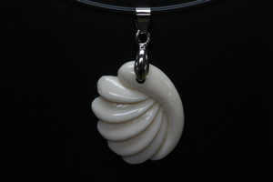 25x30mm Buffalo Bone Designer Bead Pendant [z5744]