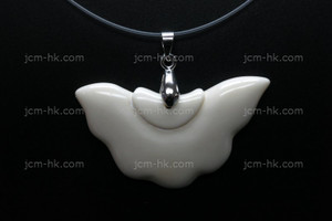 45x28mm Buffalo Bone Designer Designer Bead Pendant [z7072]