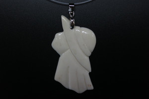 35x62mm Buffalo Bone Beauty Designer Bead Pendant [z5438]