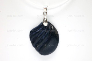 26x32mm Buffalo Bone Designer Bead Pendant, Natural Dyed [z7401]