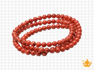 4mm Red Jasper Round Beads 15.5" natural [4r12]