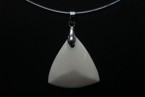 28x30mm Buffalo Bone Designer Bead Pendant [z8447]