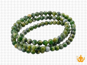 4mm Mix Ice Quartz Round Beads 15.5" dyed [4r19x]