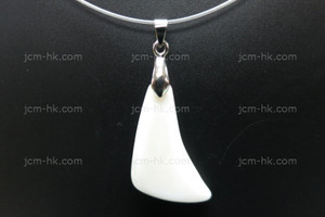 16x38mm Mother of Pearl Designer Designer Bead Pendant [z5175]