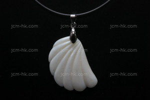 25x42mm Mother of Pearl Designer Bead Pendant [z7312]