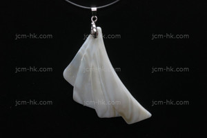 28x60mm Mother of Pearl Designer Bead Pendant [z8460]