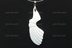 25x70mm Mother of Pearl Designer Bead Pendant [z7320]