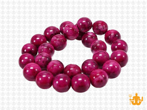 10mm Purple Sesame Agate Round Beads 15.5" dyed [10g4p]