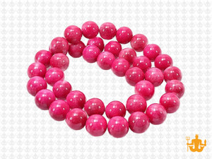 8mm Pink Sesame Agate Round Beads 15.5" dyed [8g4f]