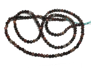 2mm Mix Quartz Faceted Round Beads 15.5" dyed [h5x1-2]