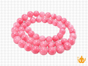 6mm Pink Jade Round Beads 15.5" dyed [6b5f]