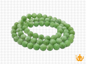 6mm Matte Chrysprase Round Beads 15.5" synthetic [6a71m]