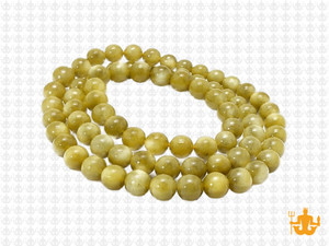 6mm Olivine Jade Round Beads 15.5" natural [6b38]