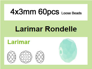 4x3mm Green Opal Crystal Faceted Rondelle Loose Beads 60pcs. [iuc1b3]