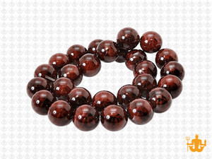 10mm Mahogany Obsidian Round Beads 15.5" natural [10b28]