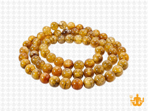 6mm Dragon Vein Agate Round Beads 15.5" dyed [6f30]